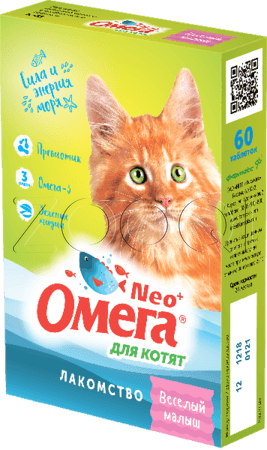 ОМЕГА NEO+ с пребиотиком и таурином для котят
