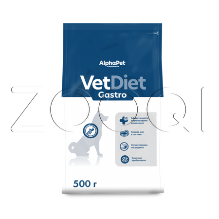 Корм AlphaPet Vet Diet Gastro для собак