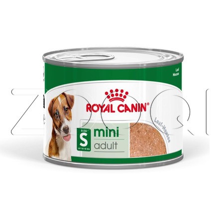 Royal Canin Mini Adult для собак (паштет), 195 г