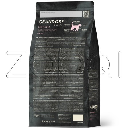 Корм Grandorf Cat Fresh Adult Duck & Sweet Potato для кошек (утка, батат)