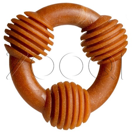 INDIGO Игрушка Тринити «N 1Б» с древесным волокном для собак, 12x12 см