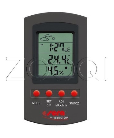 Гигрометр + термометр для террариума электронный комбинированный Sera Reptil thermometer/hygrometer