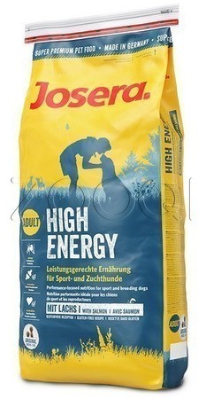 Josera High Energy 30/21 (Птица, рис, лосось, мидии) - 15 кг