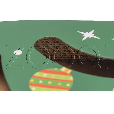 Beeztees Когтеточка-игрушка «Рождественская ель», 42x40x4,5 см