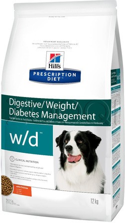 Hill's Prescription Diet w/d Digestive/Weight Management для собак