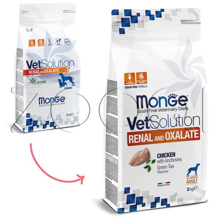 Корм Monge VetSolution Dog Renal and Oxalate для собак (курица)