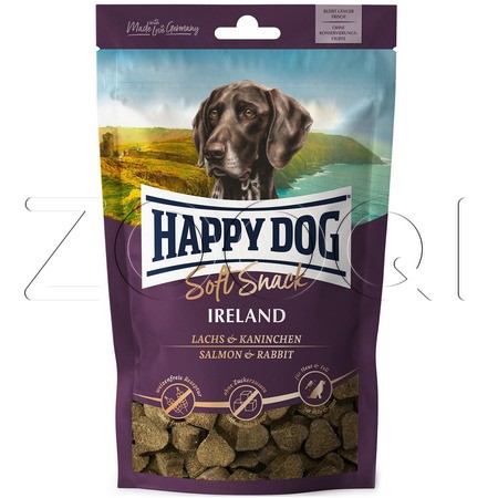 Happy Dog Soft Snack Ireland (лосось, кролик), 100 г
