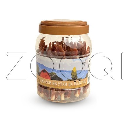 Nord Farm Лакомство Джерки из утки на палочке для собак