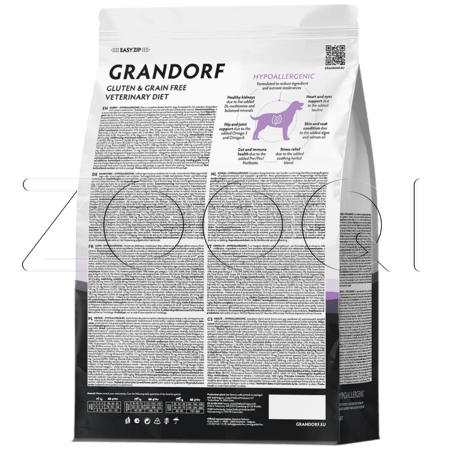 Корм Grandorf Vet Dog Hypoallergenic для собак (кролик)