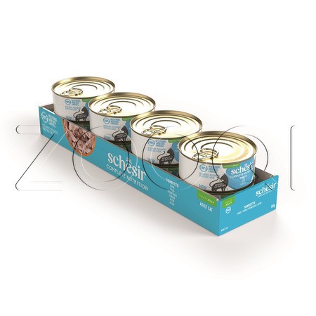Консерва Schesir Cat Complete Nutrition для кошек (тунец в желе), 140 г