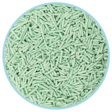 Комфикот Наполнитель тофу комкующийся для кошачьего туалета (зеленый чай)