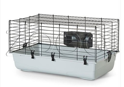 Клетка "SAVIC" для кроликов "Ambiente 120", 118см x 64,5см x 43 см, чёрный