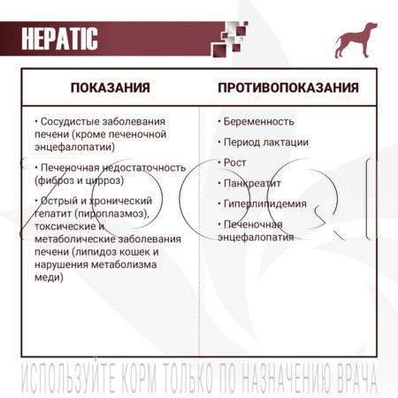 Корм Monge VetSolution Dog Hepatic для собак (горох, птица, рыба)