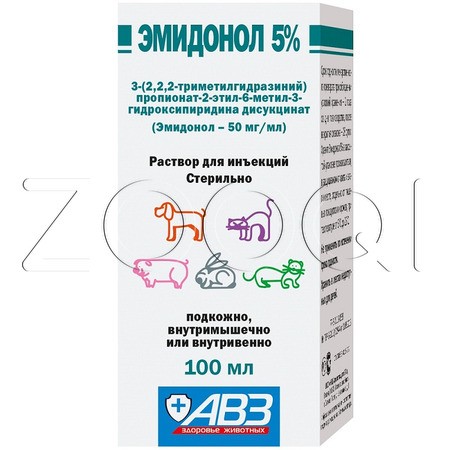 Эмидонол 5% Раствор для инъекций