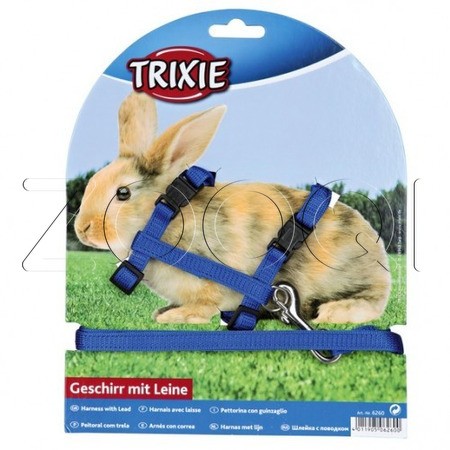 Набор "Trixie" (шлея и поводок) для кроликов