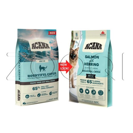 Корм ACANA Bountiful Catch Cat для кошек (рыба)