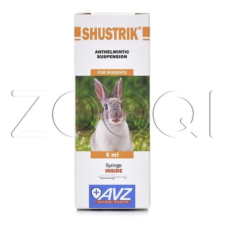 Шустрик Суспензия для грызунов и кроликов, 5 мл