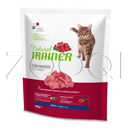 Trainer Natural Adult Beef для взрослых кошек (говядина)