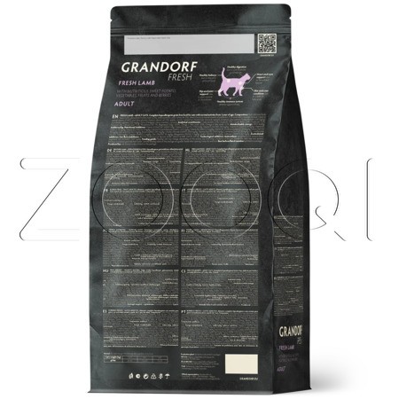 Корм Grandorf Cat Fresh Adult Lamb & Sweet Potato для кошек (ягненок, батат)
