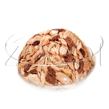 Пауч INABA CIAO Kinnodashi для кошек (тунец Магуро и Кацуо, сёмга), 60 г