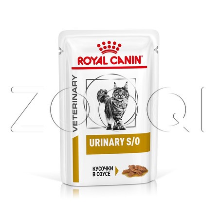 Royal Canin Urinary S/O (кусочки в соусе), 85 г