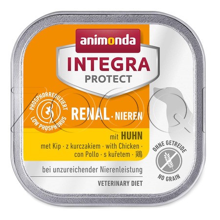 Animonda Integra Protect для собак при заболевании почек (курица), 150 г