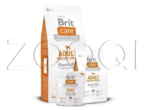 Brit Care Adult Medium Breed Lamb & Rice