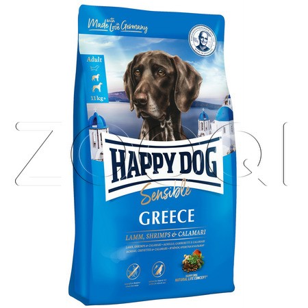 Happy Dog Sensible Greece Lamb & Shrimp (ягненок и креветки)