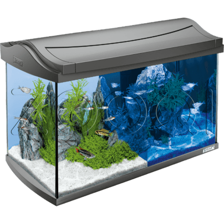 Tetra Аквариумный комплект AquaArt LED Aquarium Set anthr. 60л (антрацитовый)