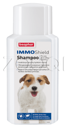 Beaphar Шампунь IMMO Shield от паразитов для собак, 200 мл