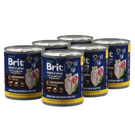 Brit Premium by Nature (Баранина и рубец)