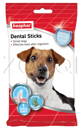 Beaphar Dental Sticks Подушечки для чистки зубов для мелких пород