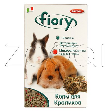 Fiory Гранулированный корм для карликовых кроликов и морских свинок