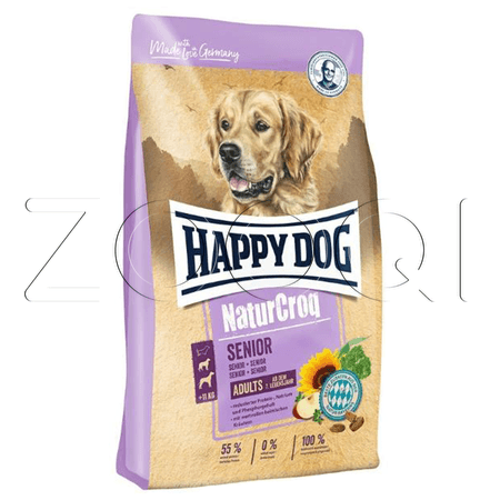 Happy Dog Naturcroq Senior Beef 19/8 (птица, телятина)