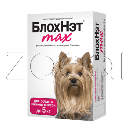 БлохНэт max Капли для собак