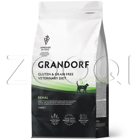 Корм Grandorf Vet Cat Renal для кошек (индейка)