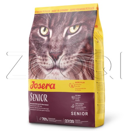 Корм Josera Senior для кошек (шкварки из говядины)