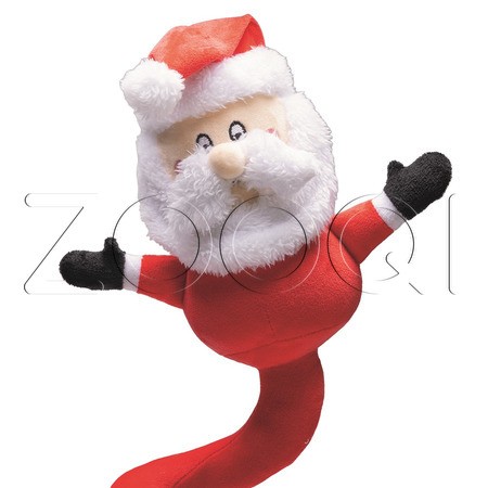 Beeztees Игрушка спираль «Санта-Клаус» для собак, 32,5 см