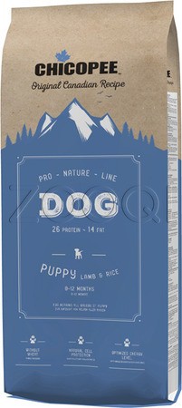 Chicopee Pro Nature Line Puppy Lamb and Rice, 20 кг