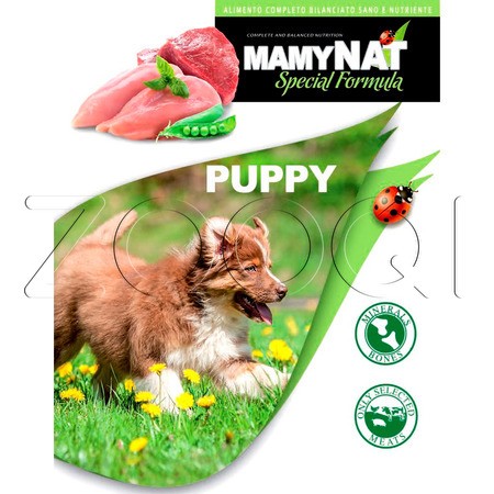 MamyNat Dog Puppy для щенков от 2 до 12 месяцев (мясо)