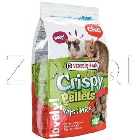 Корм Crispy Pellets Rats & Mice, 1 кг