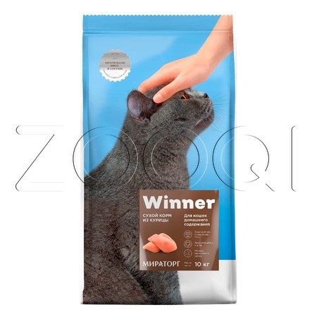 МИРАТОРГ Winner для кошек домашнего содержания (Курица)