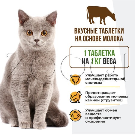 Unitabs SterilCat с Q10 для кошек