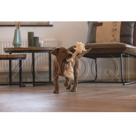 Beeztees Игрушка «Канат с тремя узлами» для щенков, 30 см