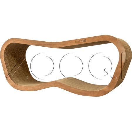 ECO ONE Картонная когтеточка «Сириус XL», 73х23х31 см