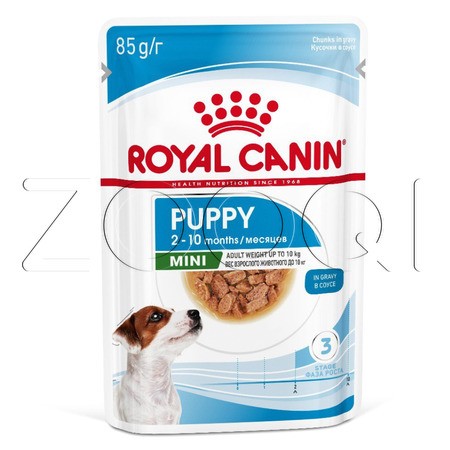 Royal Canin Mini Puppy (кусочки в соусе), 85 г
