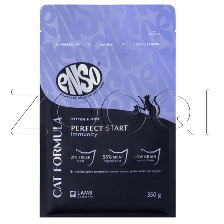 Корм ENSO Cat Formula Perfect Start для котят (ягненок, тыква)