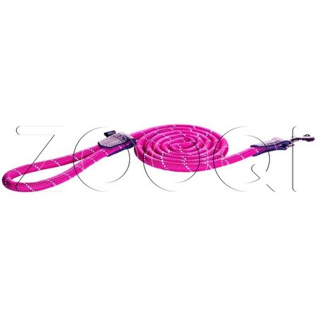 Поводок Rope Lijn Lang Pink 180 см / 12 мм