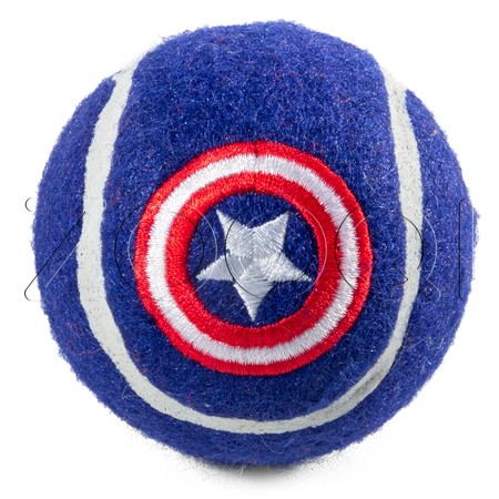 Triol Игрушка для собак Marvel Капитан Америка «Мяч теннисный»