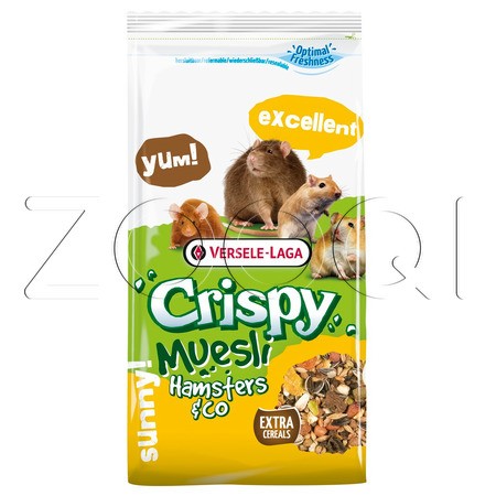 Crispy Muesli Hamsters & Co для хомяков и других грызунов